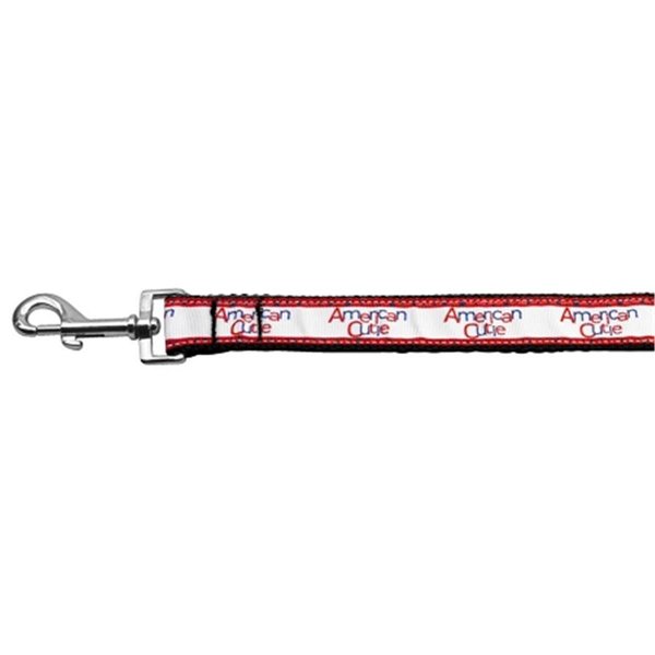 Mirage Pet Products 0.62 in. Wide 6 ft. Long American Cutie Nylon Dog Leash 125-081 5806